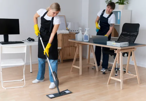 Nettoyage de bureau professionnel à Saint-Martin-de-Villereglan